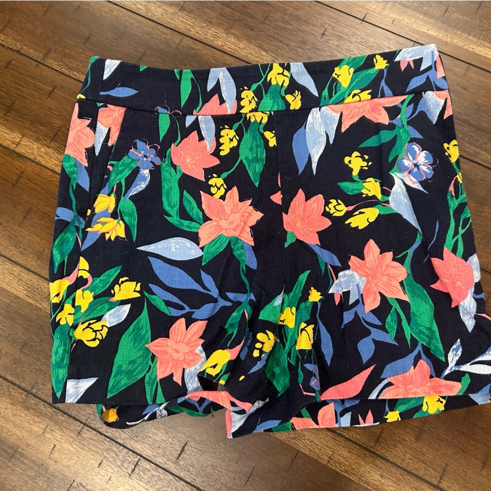 J Crew Factory Flower Shorts size 2